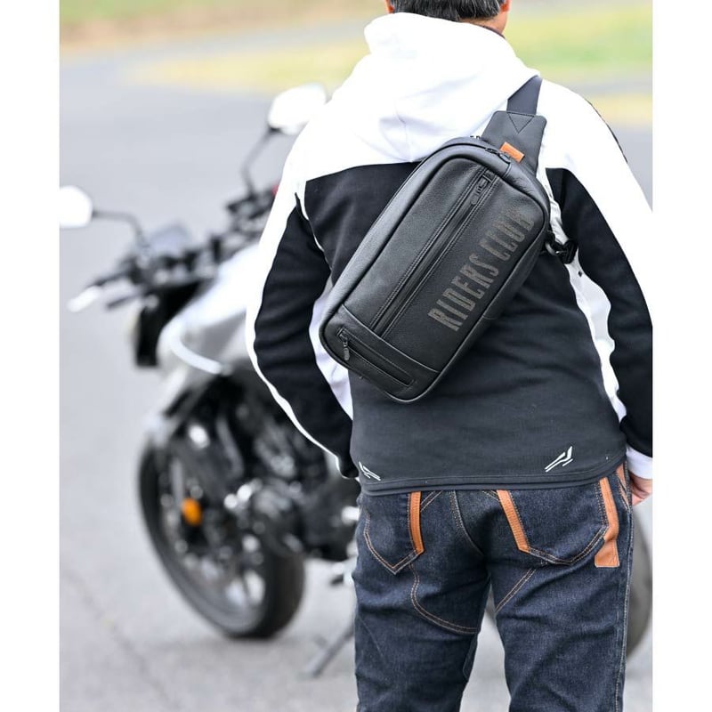 KUSHITANI×RIDERS CLUB ラージスクエアバッグ | OTONA GARAGE