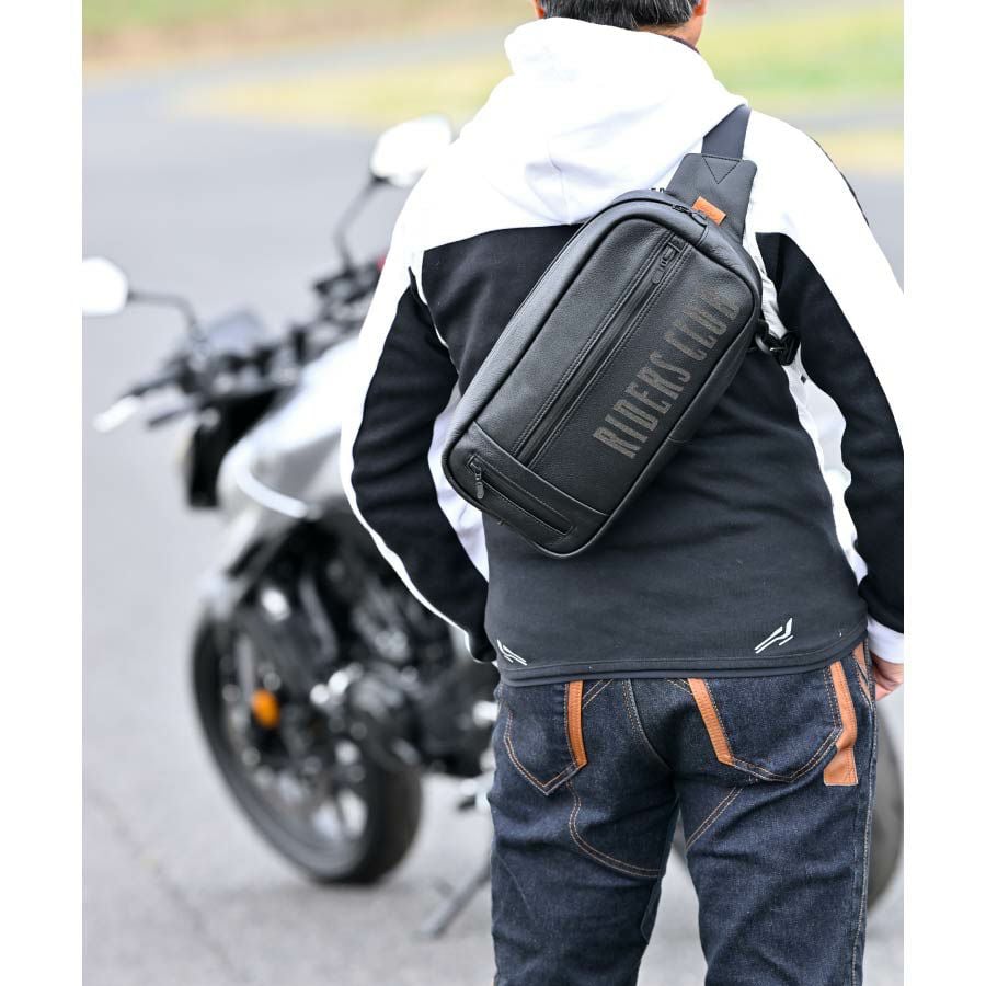KUSHITANI×RIDERS CLUB ラージスクエアバッグ | OTONA GARAGE