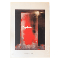 Robert Del Naja aka 3D -  'Reflected Jet (First Edition)' 2007