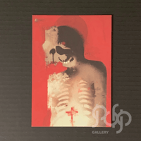 Robert Del Naja aka 3D -  'UNBELIEVABLE' postcard POW 2007