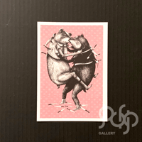 Ericailcane -  'The Kiss' POW Postcard 2007