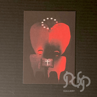 3D Robert Del Naja - 'International Jihad' postcard POW 2007