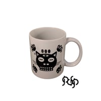 SCUMPUTER - 'SCRATCHING CAT' MUG