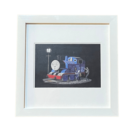 BANKSY - "Thomas" Postcard" 2009