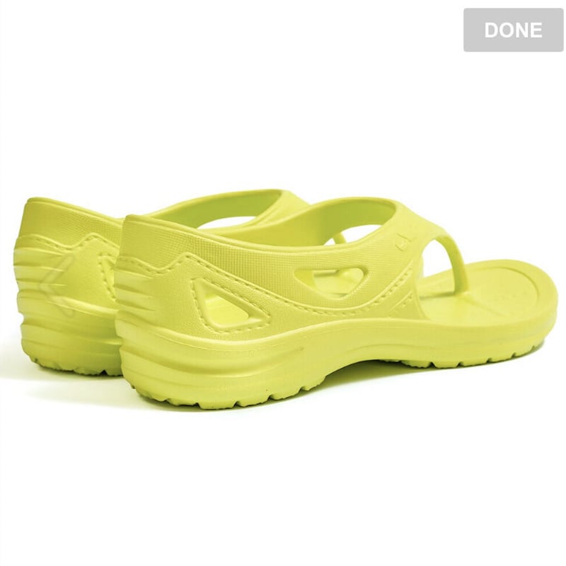 台湾サンダル かかとあり 黄 | 小部本舗の台湾サンダル