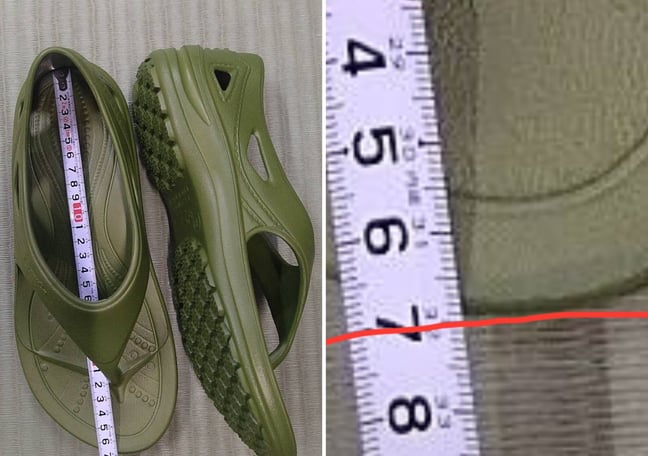 小部本舗の台湾サンダル