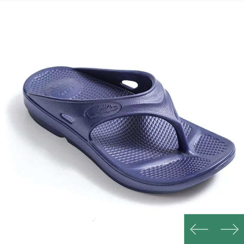 台湾サンダル リカバリー 紺 | 小部本舗の台湾サンダル