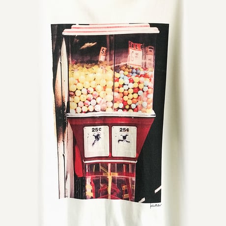10周年記念Tシャツ 2001年 ニューヨーク「ガチャガチャ」by Kazutaka Nakamura