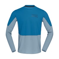 senja equaliser lightweight long Sleeve (M)  Mykonos Blue
