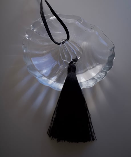 shell tassel pendant