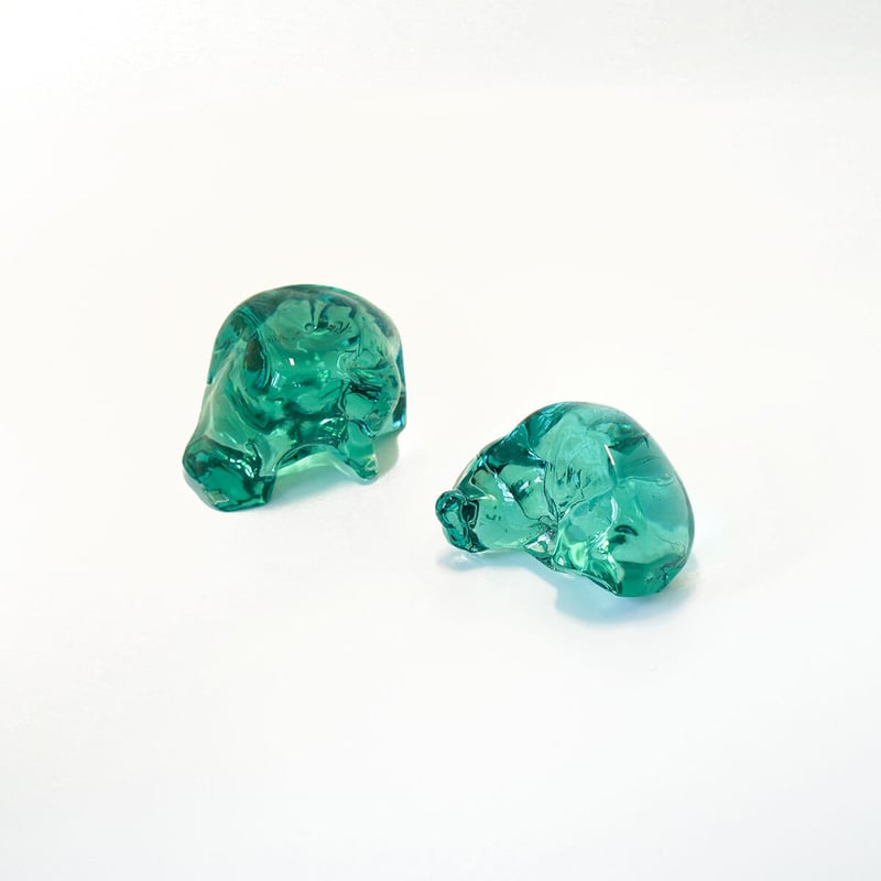 硝子屋福】スカイブルーのペーパーウェイト | TESHIGOTO Online Store