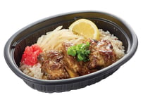 肉のせご飯-コーラ煮てり焼きぶた軟骨