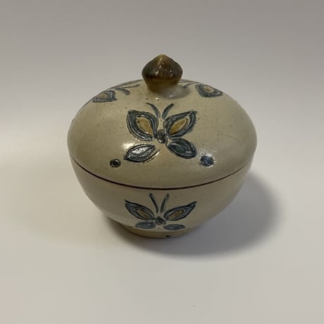 上江洲茂生　抱瓶　魚紋　やちむん 茂生窯 抱瓶 上江洲史朗作 販売 東京 うつわのわ田