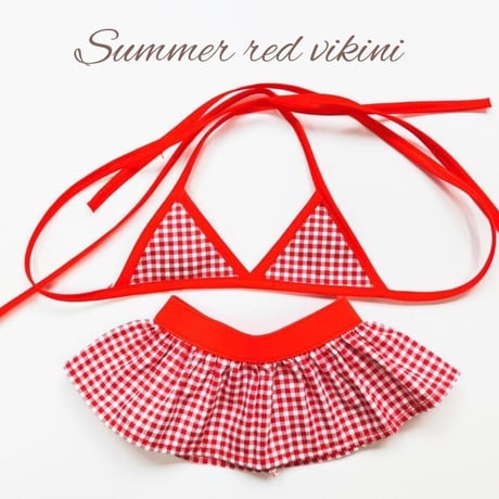 Summer red Vikini( ご予約）