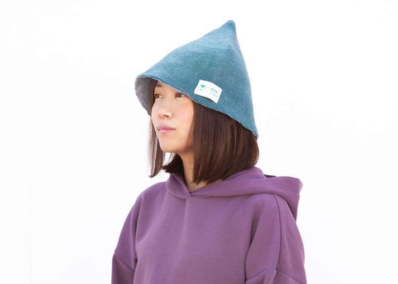 北欧直輸入品　高級サウナハット ウールフェルト イチゴ　ハンドメイド 北欧直輸入品 高級サウナハット ウールフェルト イチゴ ハンドメイド