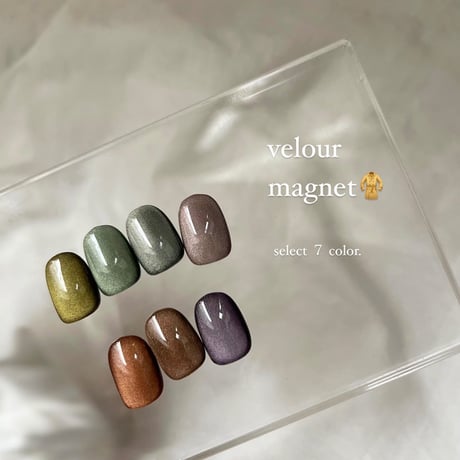 magnet : velour
