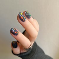 GLITTER : Blue gem