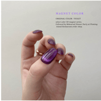 magnet : violet