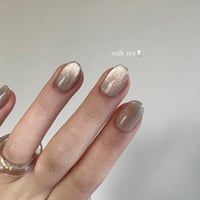 magnet : milk tea