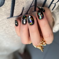 GLITTER NAIL : gem