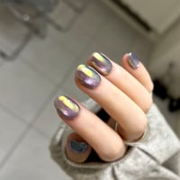 magnet : apricot lavender