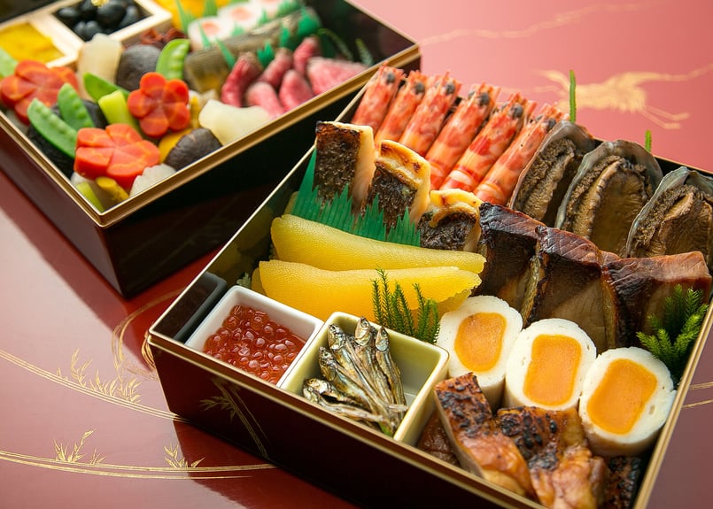 山重謹製おせち[二段重 3人前][数量限定] | 山重オンラインショップ