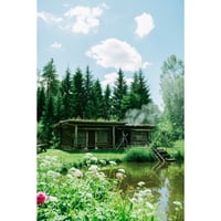 池田晶紀 写真作品　series "DOUBLE NATURE" 「SAUNA」#57