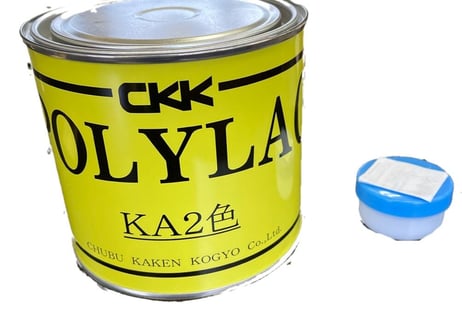 ポリラックパテ　 KA2色　1kg 　硬化剤付き