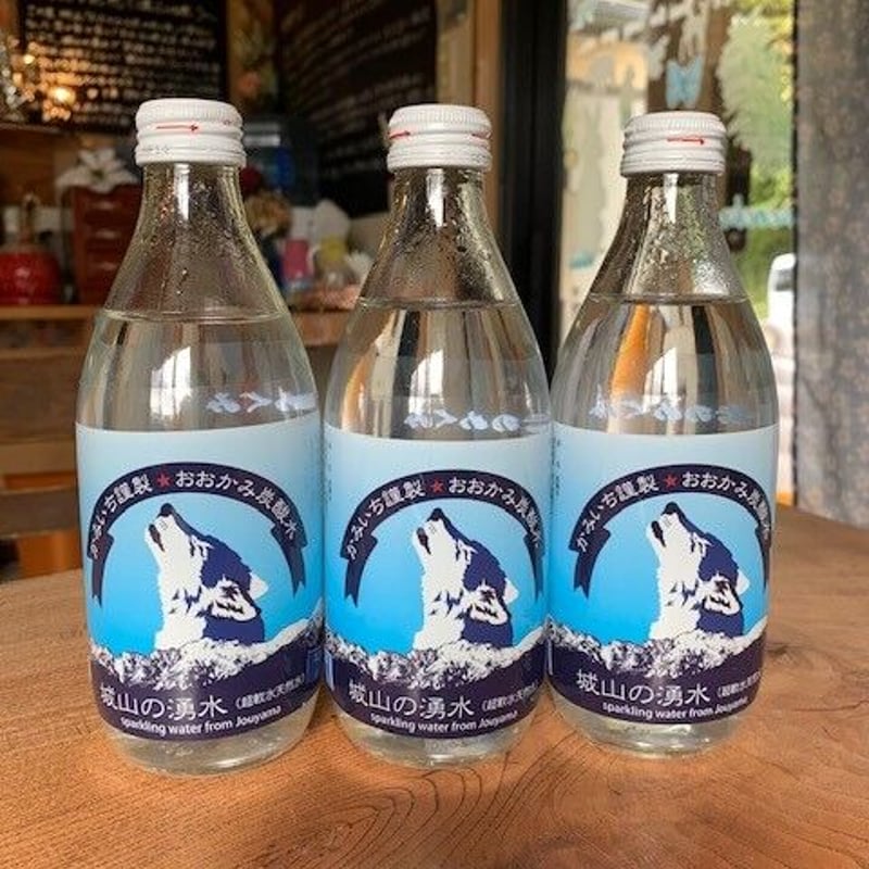 上市謹製おおかみ炭酸水 24本入り | jouyama STORE