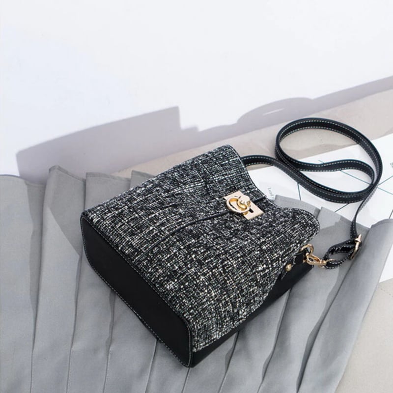 ダブルカラーショルダーバッグ | dey 