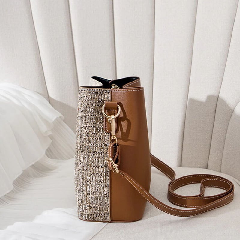 ダブルカラーショルダーバッグ | dey 