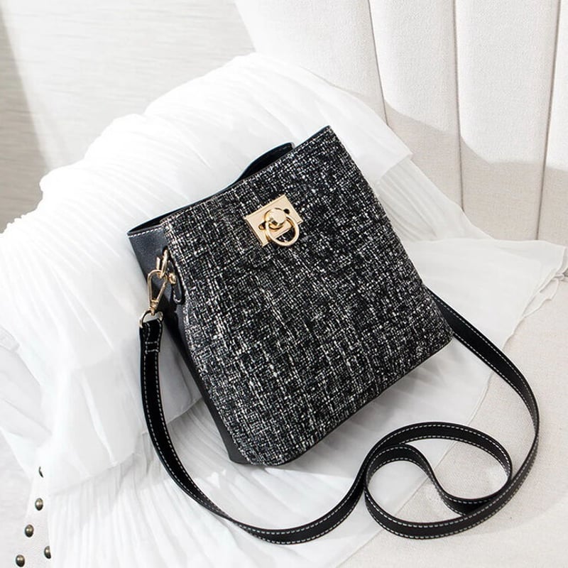 ダブルカラーショルダーバッグ | dey 