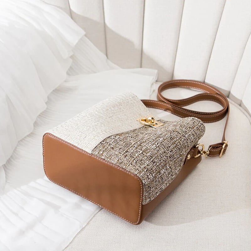 ダブルカラーショルダーバッグ | dey 