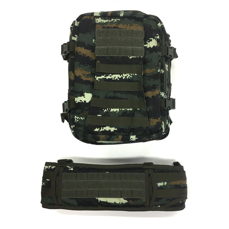 プレートキャリア　ポーチ多数 林地・PAP特戦夏/冬】16式プレートキャリア ポーチ・リュック付きフル