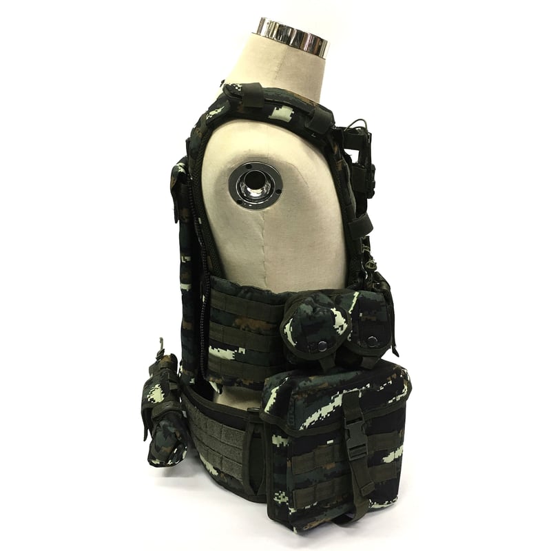 林地・PAP特戦夏/冬】16式プレートキャリア ポーチ・リュック付きフル