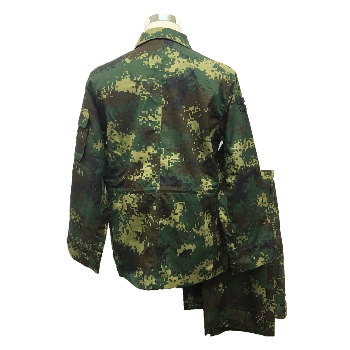 実物官給 中国軍07式火箭兵（第二砲兵）森林迷彩戦闘服上下セット 核ミサイル部隊 火箭軍・第二砲兵 作戦服上下セット | 大星海公司
