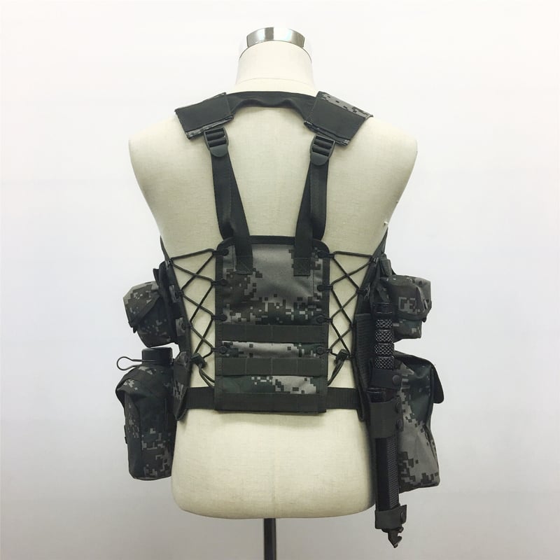 林地迷彩】06式通用単兵携行具 兵士配置セット | 大星海公司