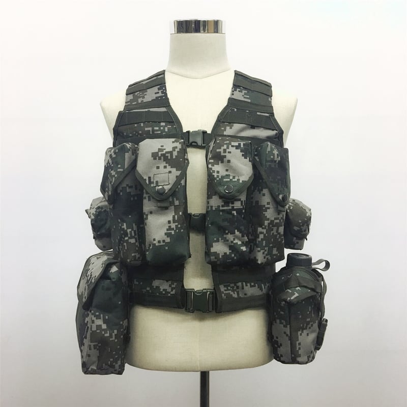 林地迷彩】06式通用単兵携行具 兵士配置セット | 大星海公司