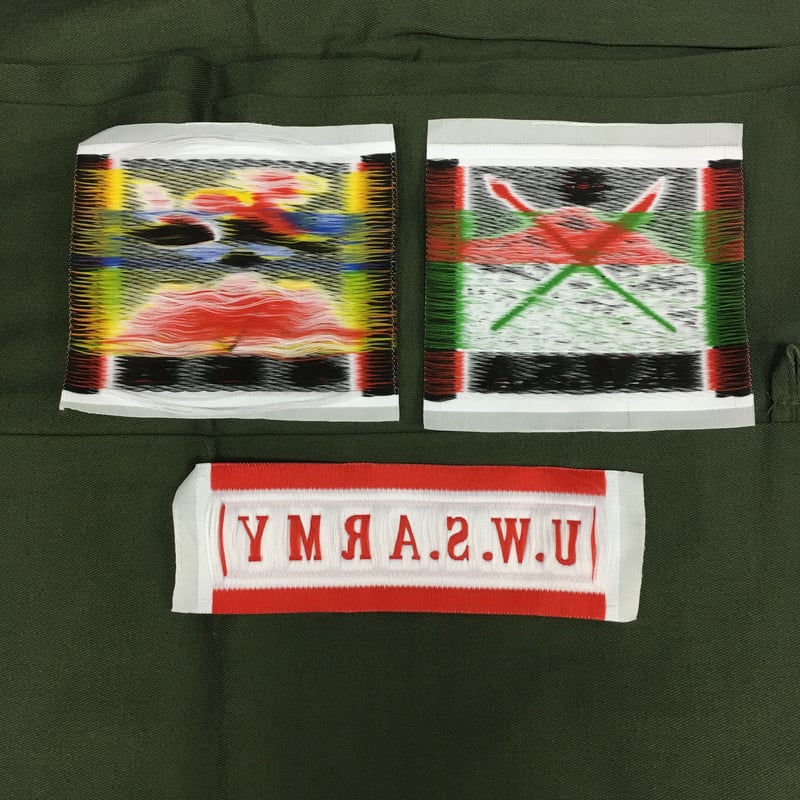 実物】ワ州軍軍服パッチ付き上下セット | 大星海公司