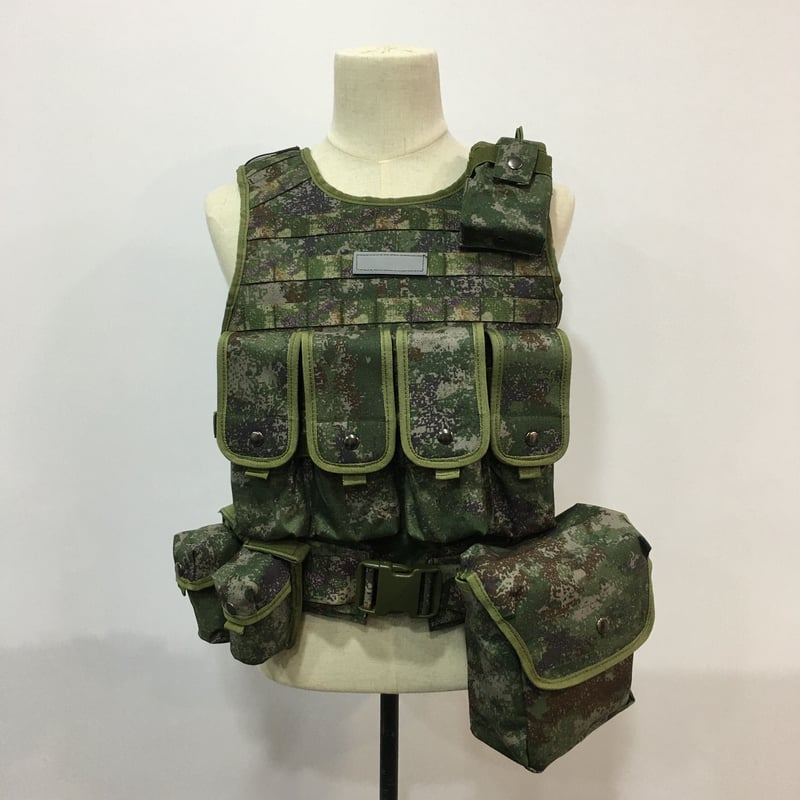 ★実物メーカー製品★！値下げ中！１５式防弾ベスト 星空・林地迷彩 中国人民解放軍 星空・林地迷彩】防弾ベスト タクティカル戦術ベスト クイック