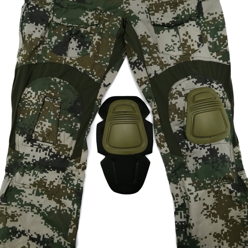 実物 迷彩コンバットシャツ TRU-SPEC ウッドランドMARPAT迷彩