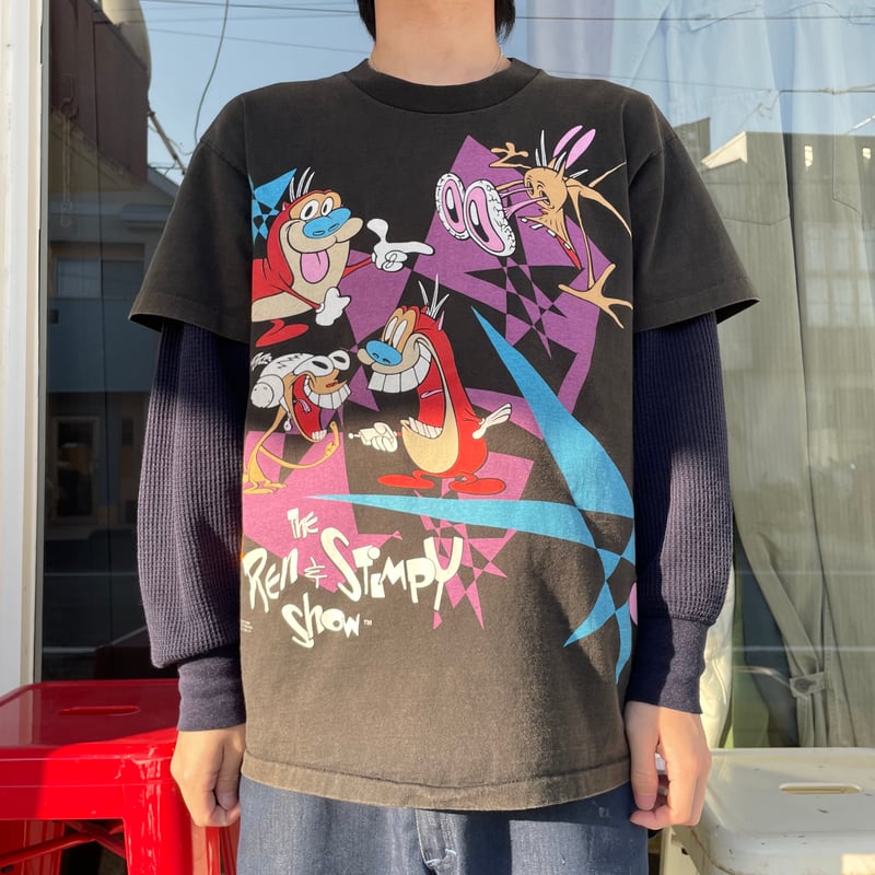 90s Ren & Stimpy Show T-shirt L | clique vintag