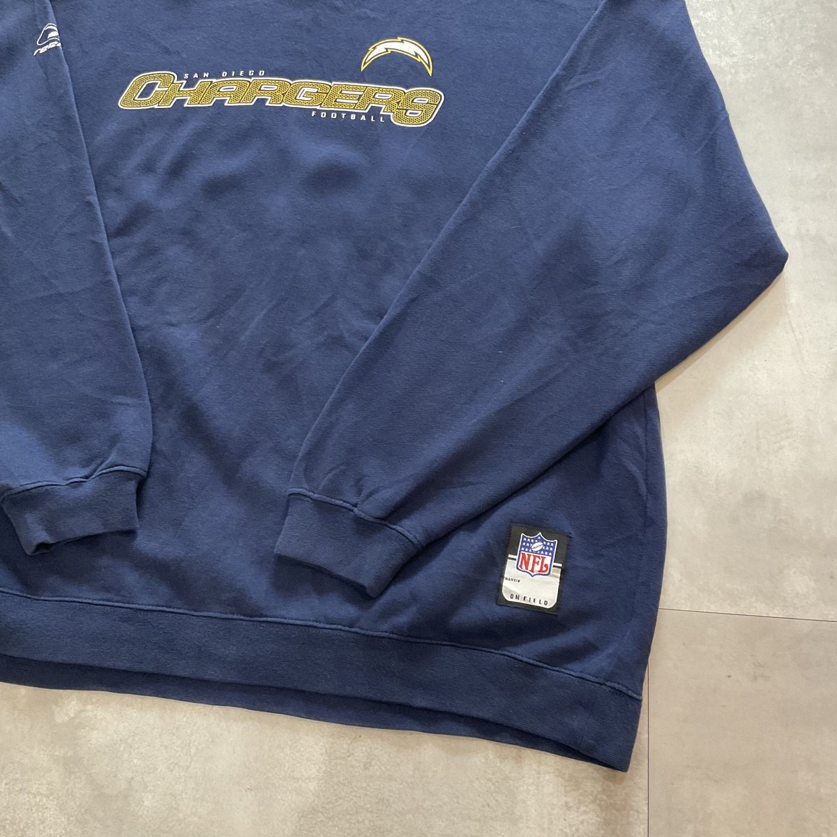 NFL reebok SANDIEGO CHARGERS FOOTBALL Sweat Lar