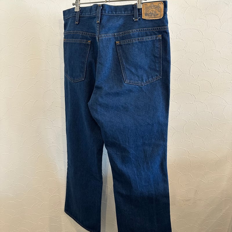 70s JCPenney PLAIN POCKETS Denim Pants W38 | cl