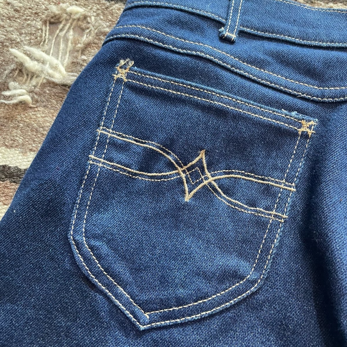80s Lee 212-2046 Denim Pants Bootcut 濃紺 made in