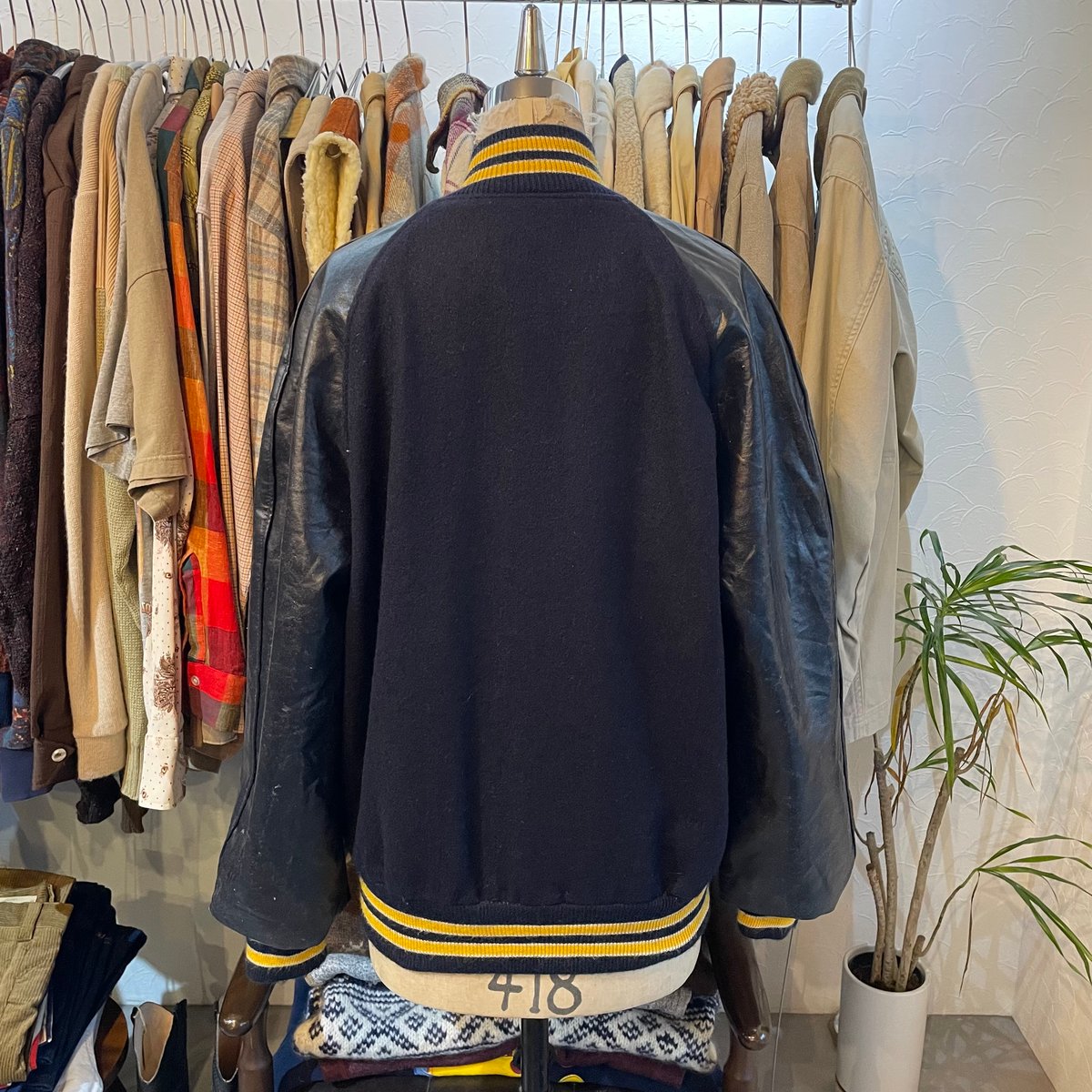 70s~ HOWE ATHLETIC APPAREL Versity Jacket M | c