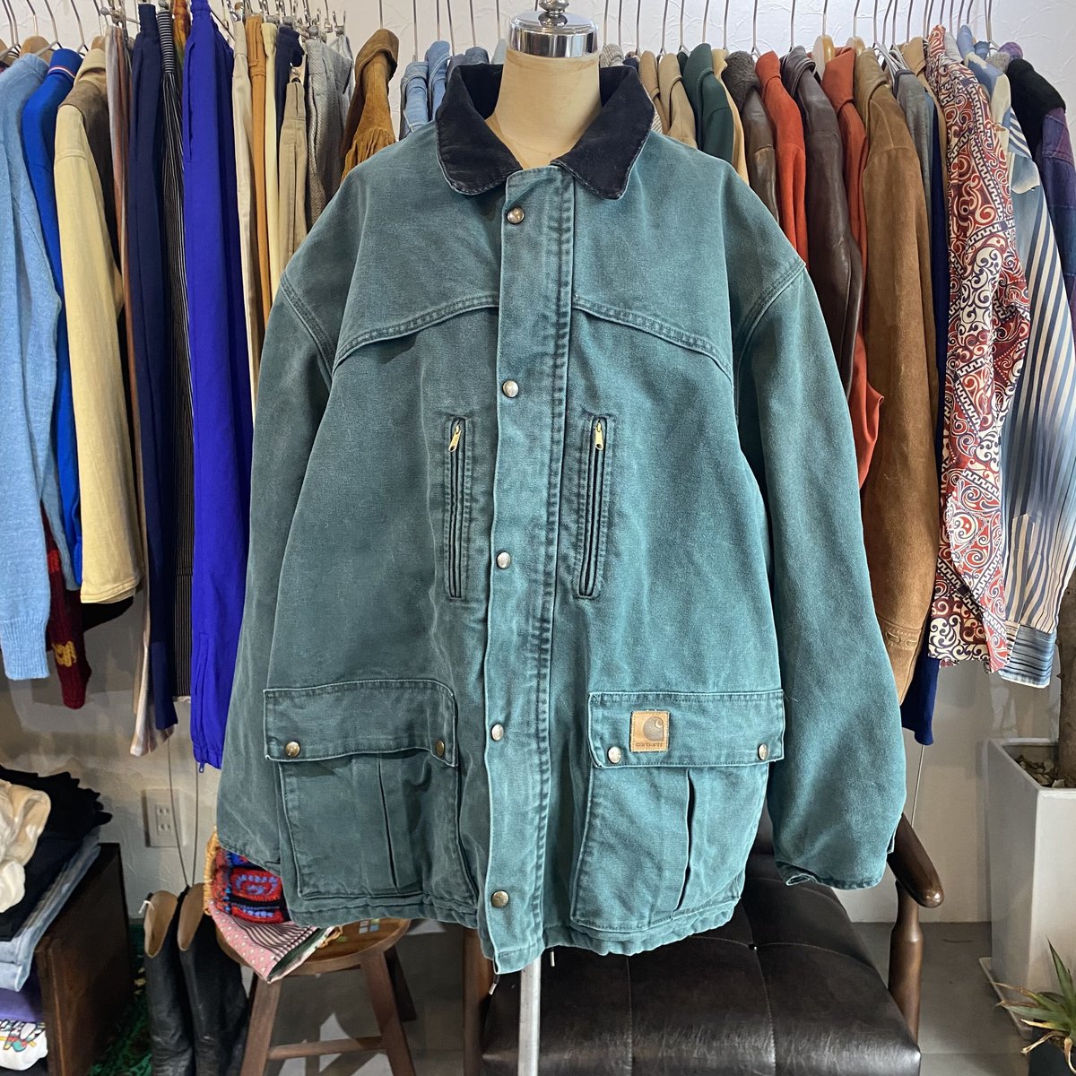 80s Carhartt C10HTG Duck Jacket ブランケット2XL | cli