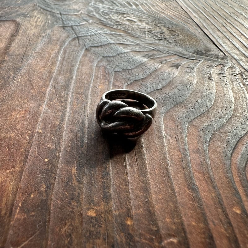 Vintage Swell Design Silver 925 Ring 15号 | cliq