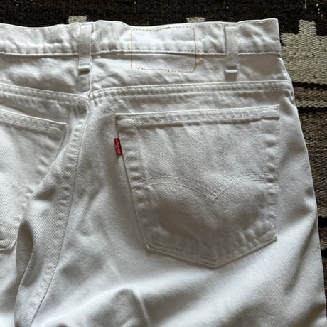 90s Levi's 505 W32 L34 USA White