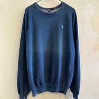 Ralph Lauren One Point Indigo Raglan Sweat M